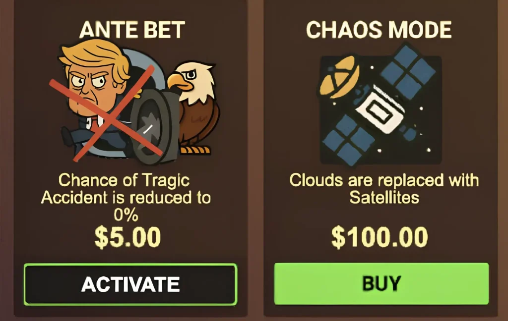 Chaos mode y Ante bet